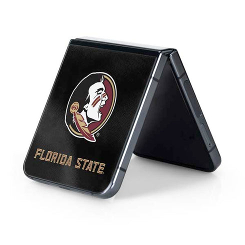Florida State University Black Jersey Galaxy Z Flip5 5G Skin